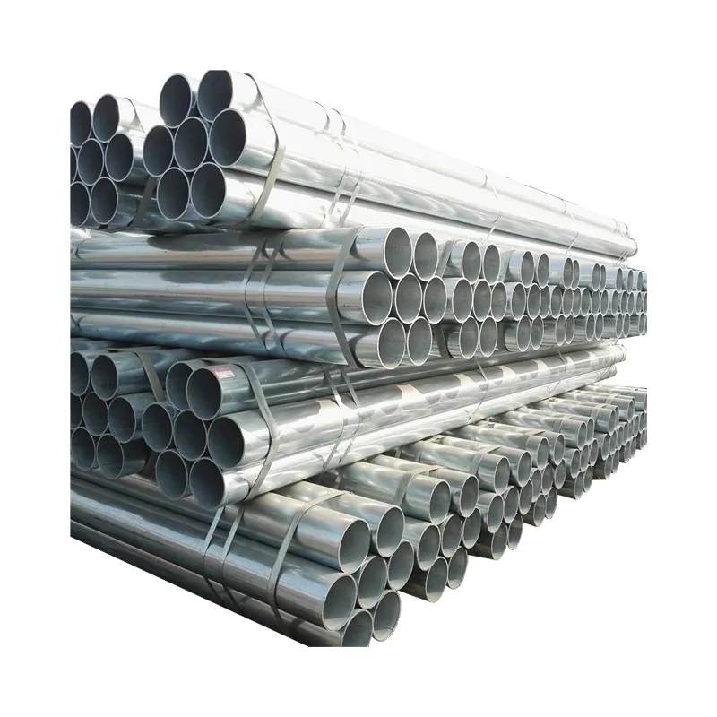 Scaffolding can be customized galvanized round tube anti-corrosion and temperature resistance